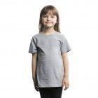 AS Colour Kids Tee - Grey Marle - Front View