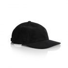 custom corduroy hat in colour black