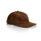 custom corduroy hat in colour Brown