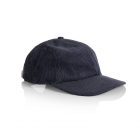 custom corduroy hat in colour Petrol Blue