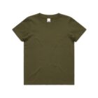 AS Colour Kids Tee in colour Army