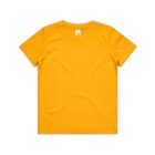 AS Colour Kids Tee in colour Gold