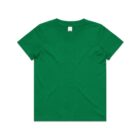 AS Colour Kids Tee in colour Kelly Green