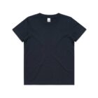 AS Colour Kids Tee in colour Navy