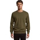 AS Colour Premium Crew - 5121 - Army worn by Male Model Front View
