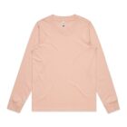 AS Colour Dice Long Sleeve Tee - 4056 - Pale Pink