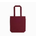 Earth Positive Fashion Tote Bag in colour Burgundy