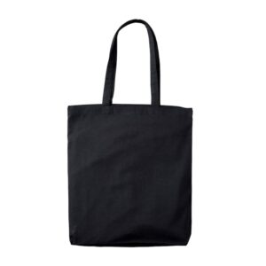 calico tote bag in colour black