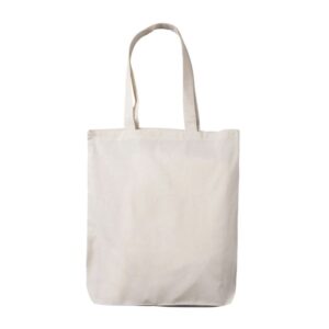 calico tote bag in colour natural