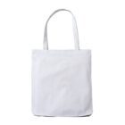 calico tote bags in colour white