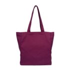 the goods tote bag in colour plum