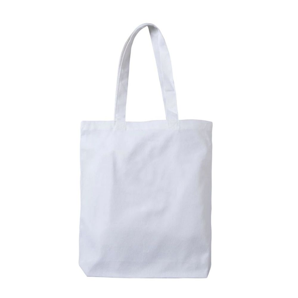 canvas tote bag - white