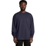 AS Colour Heavy L/S Tee - Male Model Front View