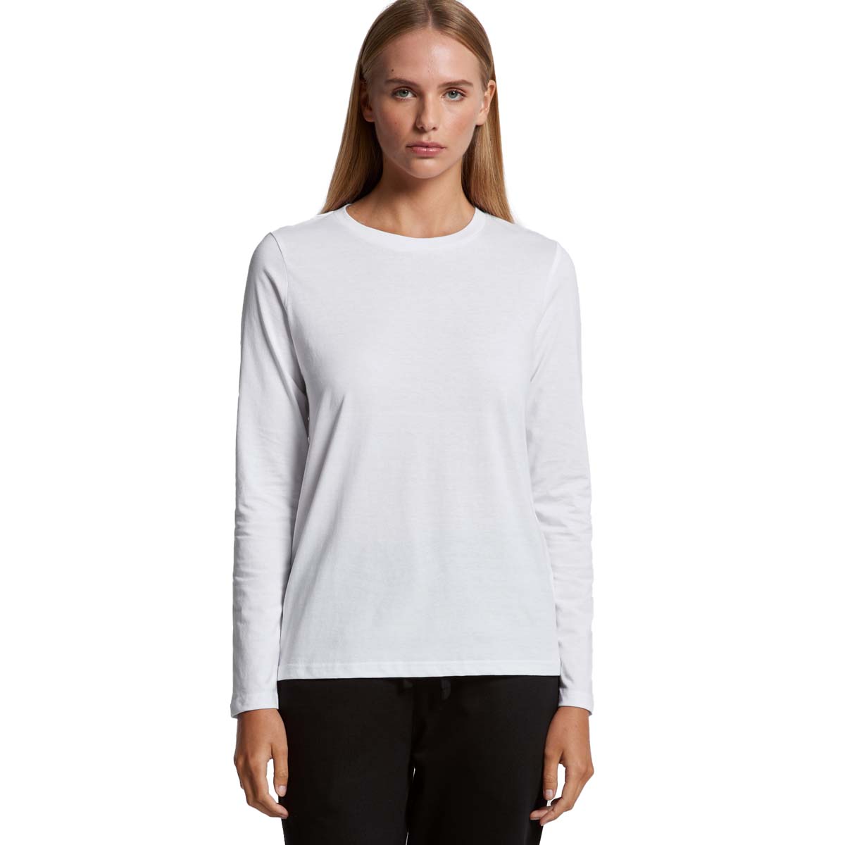 AS Colour Women's Sophie Long Sleeve - 4059 - White - Front