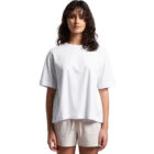 AS Colour Soft Tee - 4077 - White - Front Model Photo