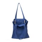 the recycled daily tote bag-inside view-blue