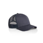 AS Colour Icon Trucker Cap side view in colour Petrol Blue