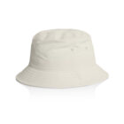 AS Colour Nylon Bucket Hat in colour Ecru