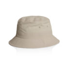 AS Colour Nylon Bucket Hat in colour Mushroom