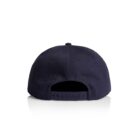 AS Colour Stock Canvas Cap in colour Midnight Blue - Back view