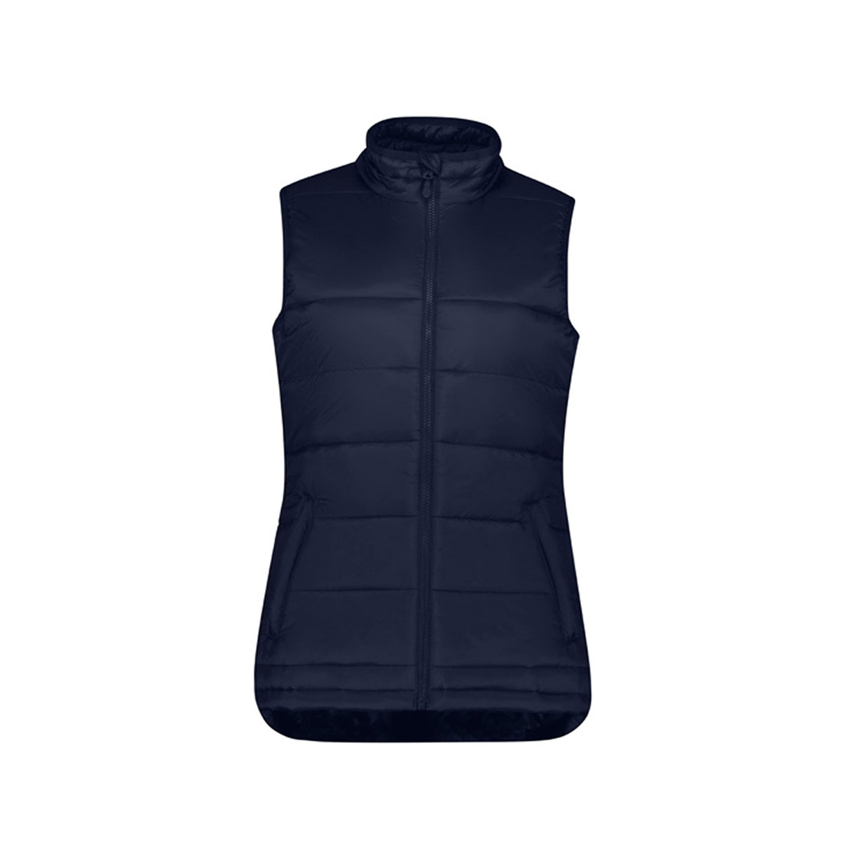 Alpine Women's Puffer Vest in colour Navy