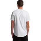 AS Colour Staple Curve Tee back model view