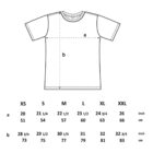 Mens oversized t-shirt size guide