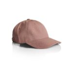 AS Colour Access Cap angle view in colour Hazy Pink