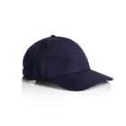 AS Colour Access Cap angle view in colour Midnight Blue