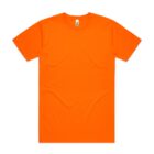 AS Colour Block Safety Tee in colour Safety Orange
