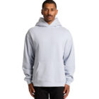 Mens faded relax hood front model view