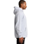 Mens Faded Relax Hood Side Model View